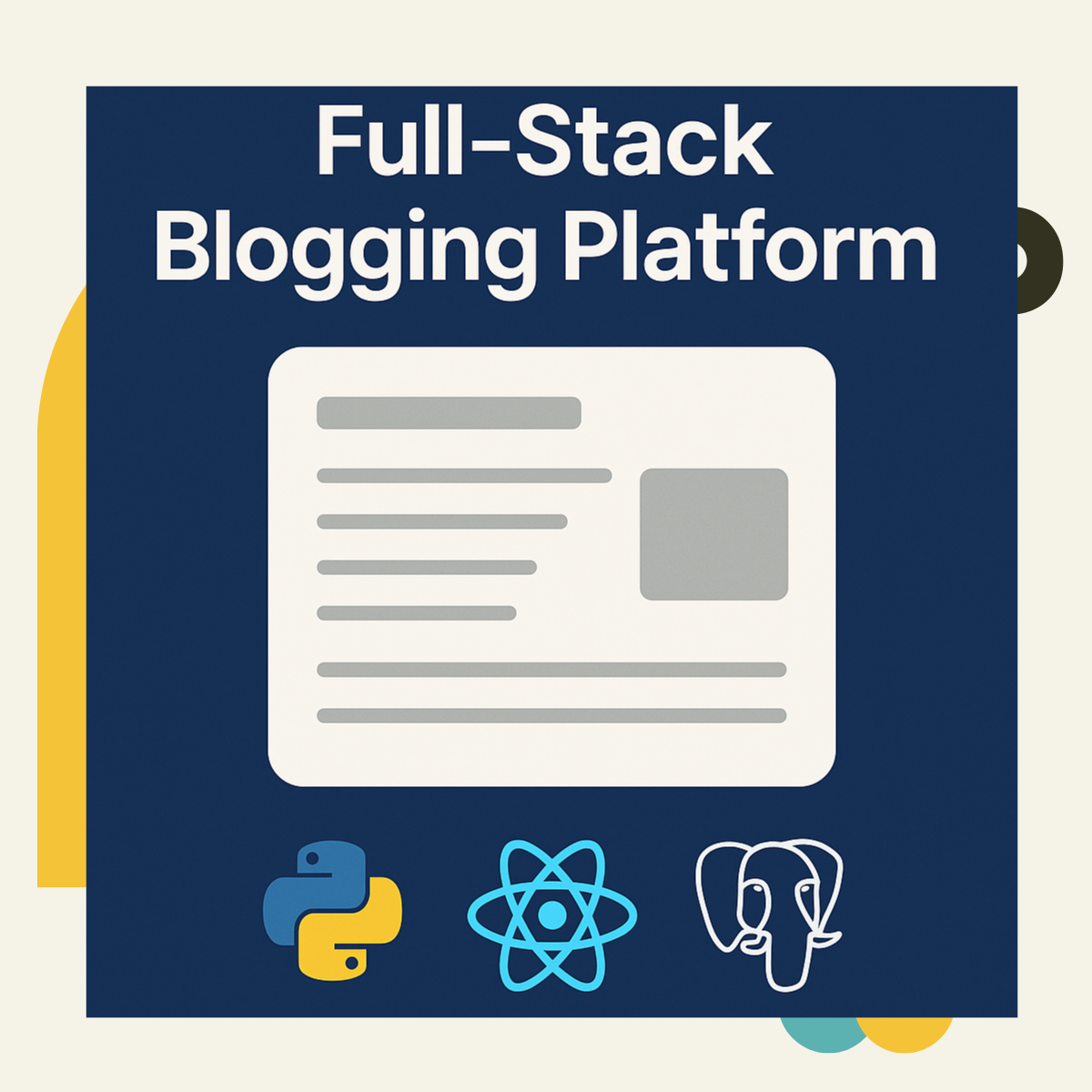Modern Blogging Platform (On-Going)